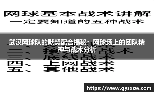 武汉网球队的默契配合揭秘:网球场上的团队精神与战术分析